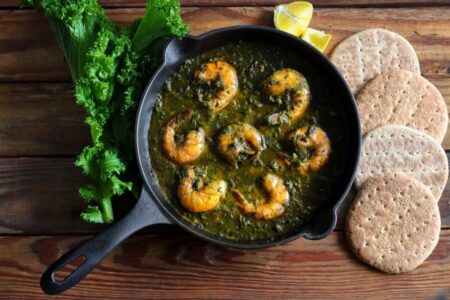 Shrimp Saag